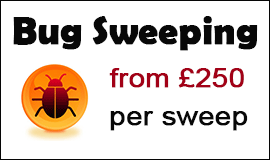 Bug Sweeping Cost in Barnstaple
